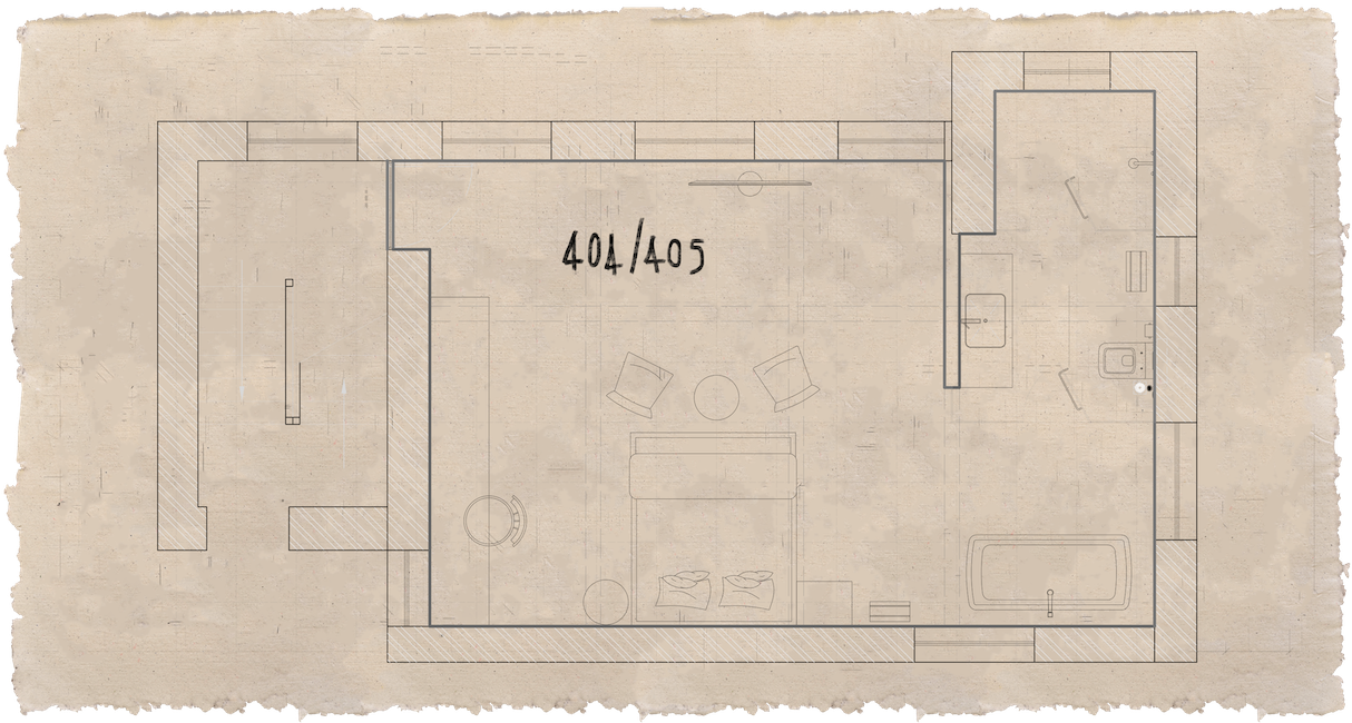 suite room floor plan